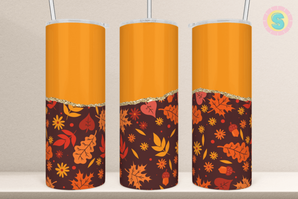 Fall Add Your Own Text Name Tumbler Wrap: Graphics for Crafts & Content