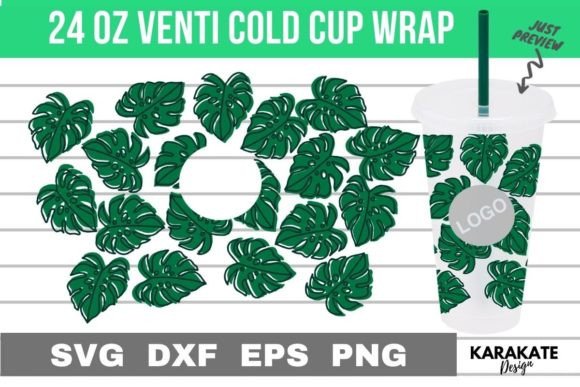Monstera Line SVG: Crafts & Graphics for Local Branding