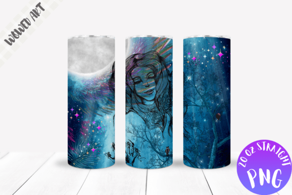 Moon View Graphics for Crafts