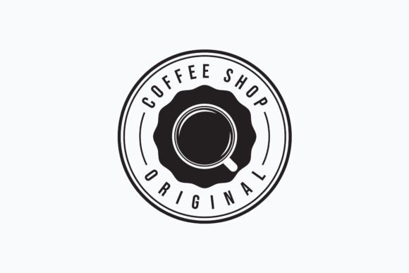 Simple Cup of Coffee Vector Illustration: Logos & Graphics