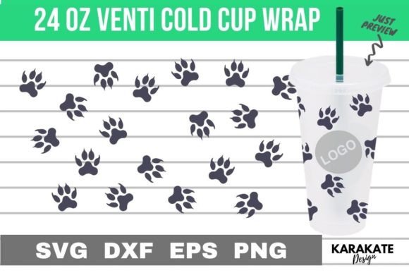 Small Dog Paws SVG: Crafts & Graphics for Local Branding